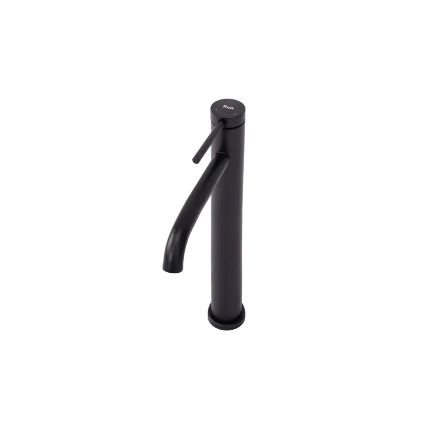 REA-B5325 - Umývadlová batéria CLIF 29,5 cm matná čierna