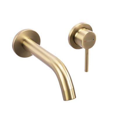 REA-B5334 - Umývadlová batéria pre podomietkovú inštaláciu OWEN brúsené zlato