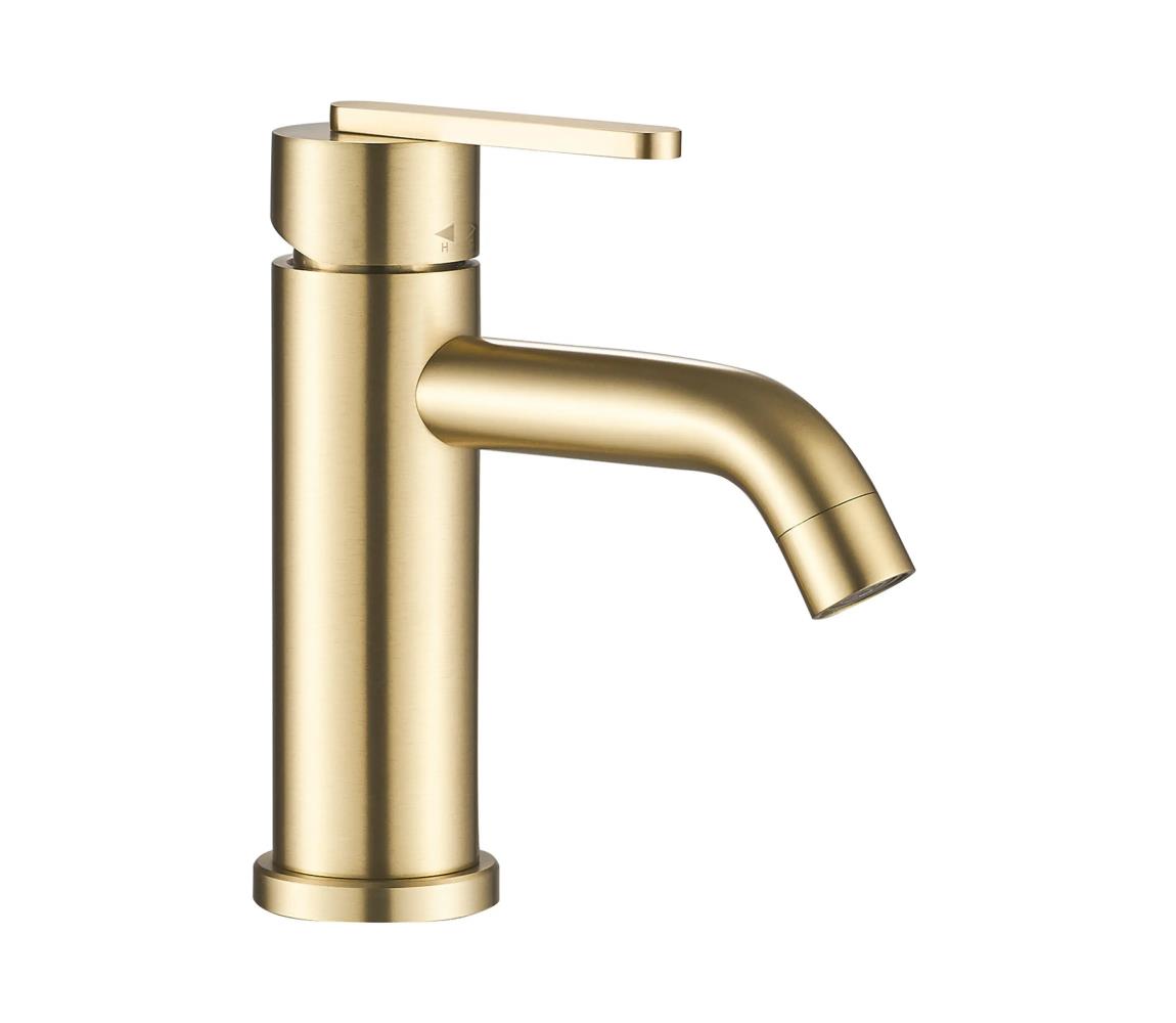 REA-B5505 - Umývadlová batéria ONTARIO 17,5 cm brúsené zlato REA-B5505