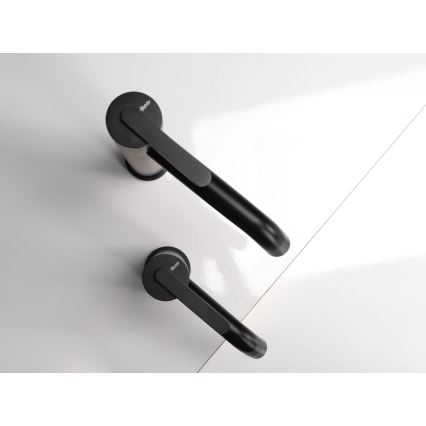 REA-B5508 - Umývadlová batéria ONTARIO 30 cm čierna