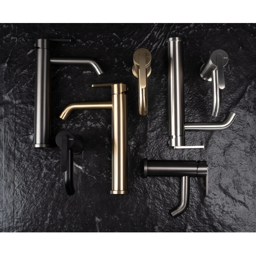 REA-B5511 - Umyvadlová batéria ONTARIO 30 cm titan