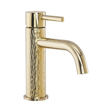 REA-B6322 - Umývadlová batéria LUNGO ART 16,5 cm zlatá