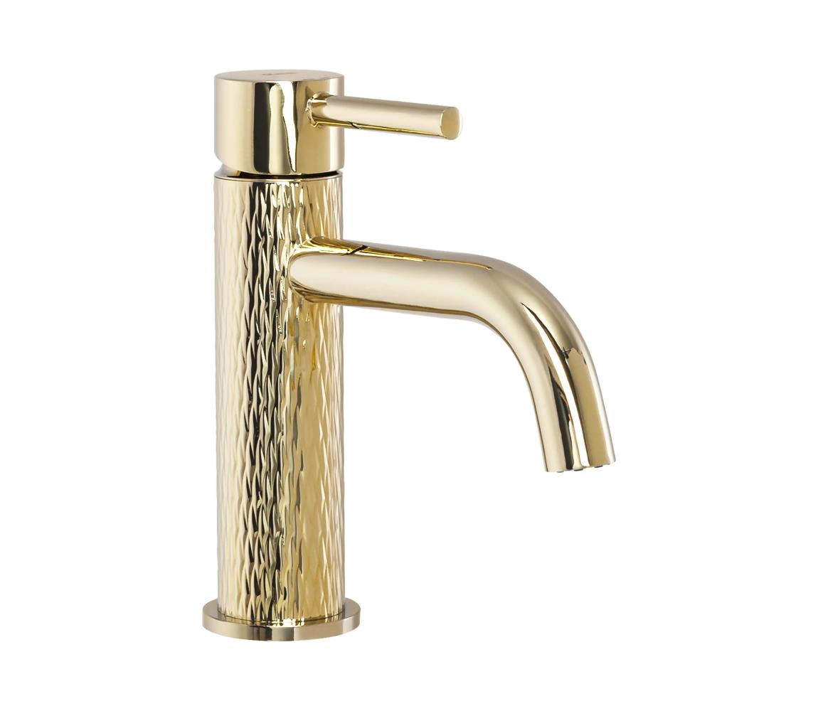 REA-B6322 - Umývadlová batéria LUNGO ART 16,5 cm zlatá REA-B6322
