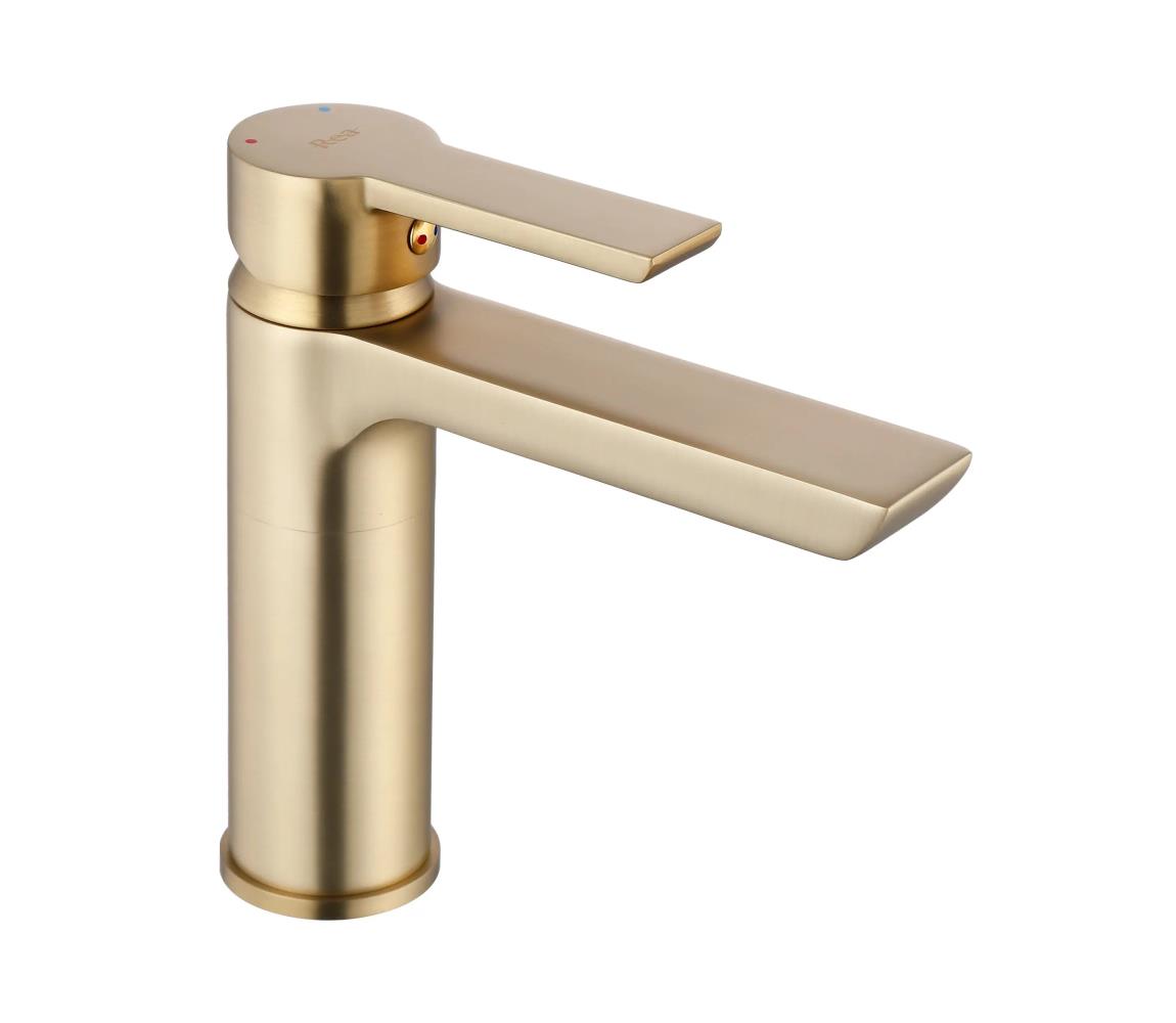 REA-B6410 - Umývadlová batéria  16 cm brúsené zlato REA-B6410