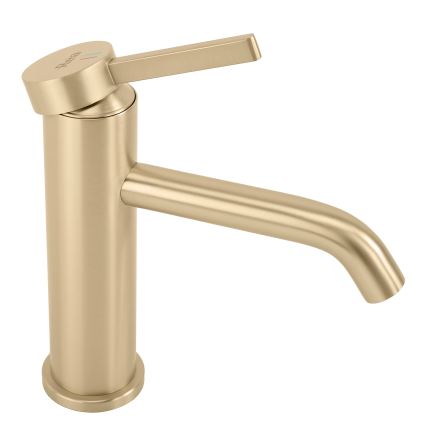 REA-B6533 - Umývadlová batéria RIVO 16,5 cm, brúsené zlato