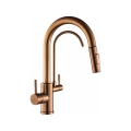 REA-B7436 - Drezová batéria s vysúvacou sprchou a filtráciou ECO FRESH 37,5 cm meď
