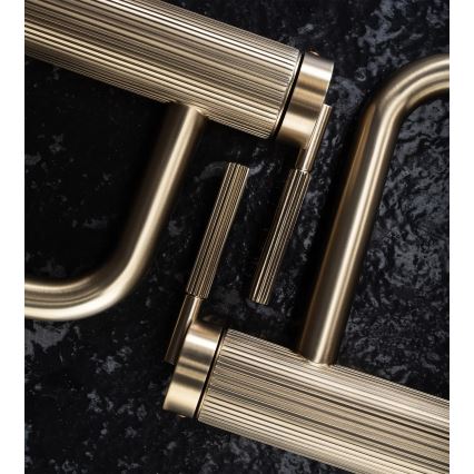 REA-B7802 - Umývadlová batéria ARGON 29,5 cm, brúsené zlato