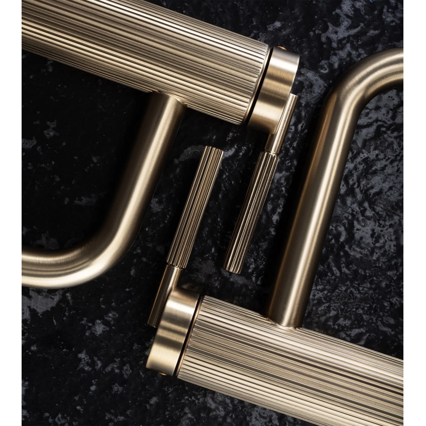 REA-B7802 - Umývadlová batéria ARGON 29,5 cm, brúsené zlato