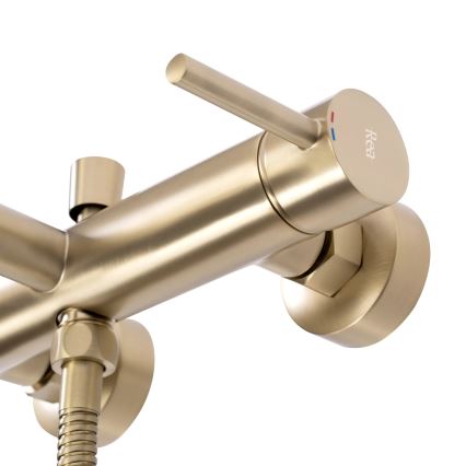 REA-B8010 - Vaňová sada LUNGO v brúsenom zlate