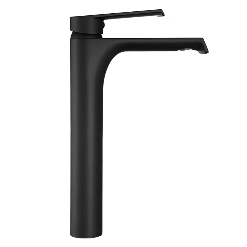REA-B9966 - Umývadlová batéria HASS 28 cm matná čierna