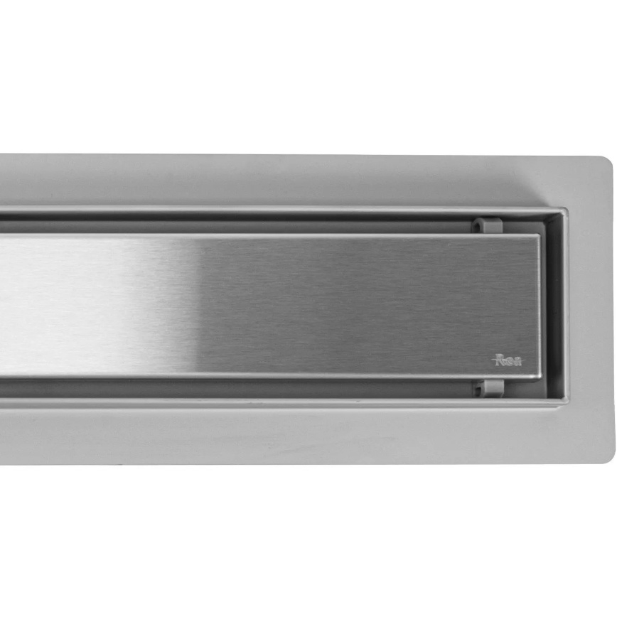 REA-G2501 - Odtokový žľab NEOX 60 cm nerezová oceľ