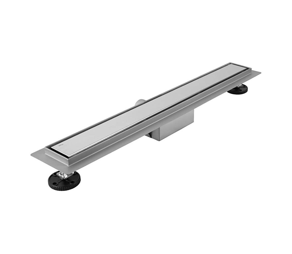REA-G2501 - Odtokový žľab NEOX 60 cm z nerezovej ocele REA-G2501