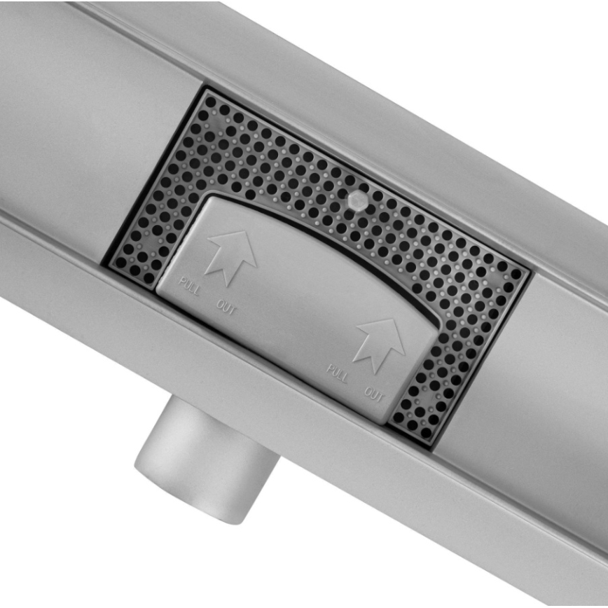 REA-G2501 - Odtokový žľab NEOX 60 cm z nerezovej ocele