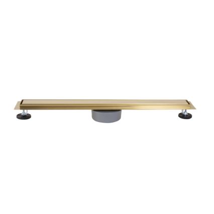 REA-G2704 - Odtokový žľab NEOX PRO 90 cm nerezová oceľ/brúsené zlato