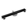REA-G2710 - Odtokový žľab NEOX SLIM 70 cm nerezová oceľ/čierna