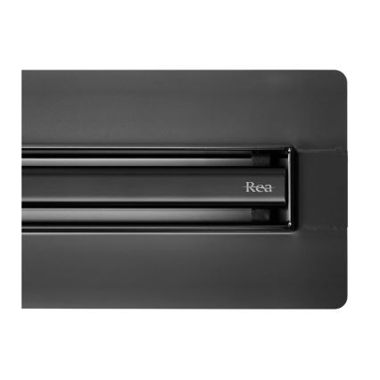 REA-G2710 - Odtokový žľab NEOX SLIM 70 cm nerezová oceľ/čierna