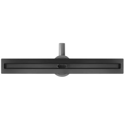 REA-G2710 - Odtokový žľab NEOX SLIM 70 cm nerezová oceľ/čierna