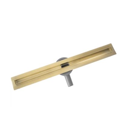REA-G2714 - Odtokový žľab NEOX SLIM 70 cm nerezová oceľ/brúsené zlato