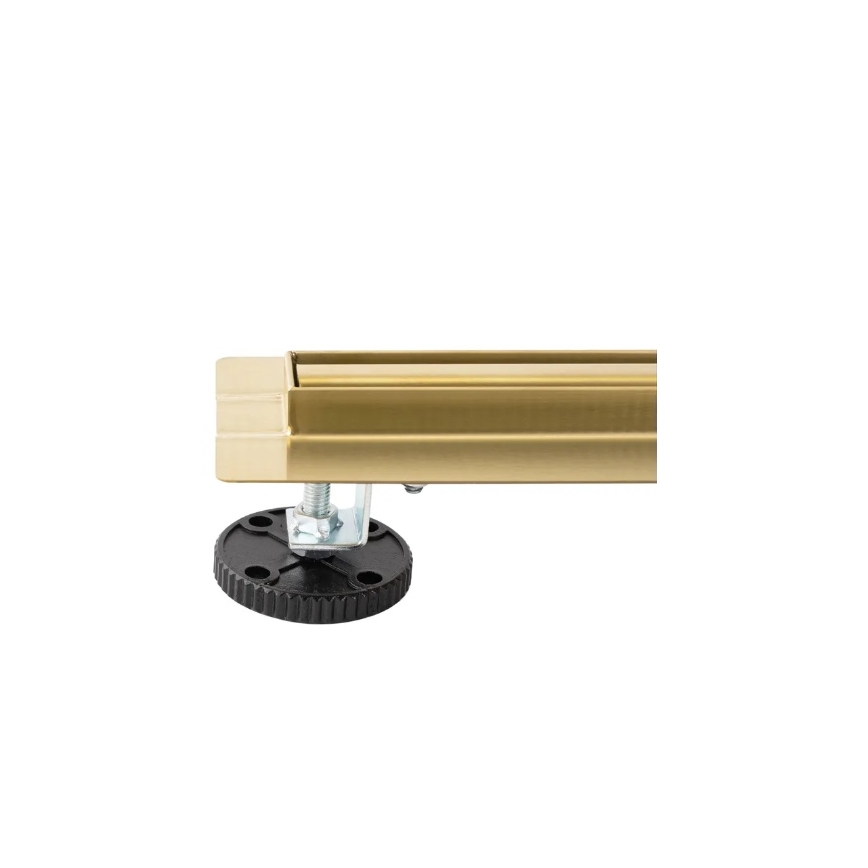 REA-G2714 - Odtokový žľab NEOX SLIM 70 cm nerezová oceľ/brúsené zlato