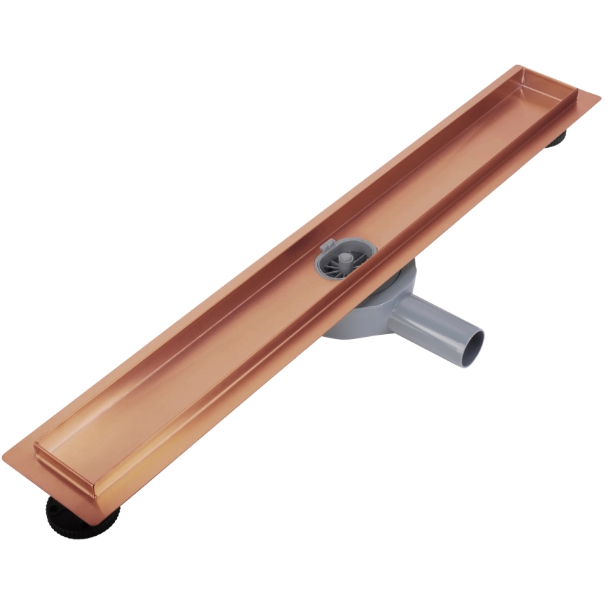 REA-G4802 - Odtokový žľab NEOX PRO 80 cm kartáčovaná meď