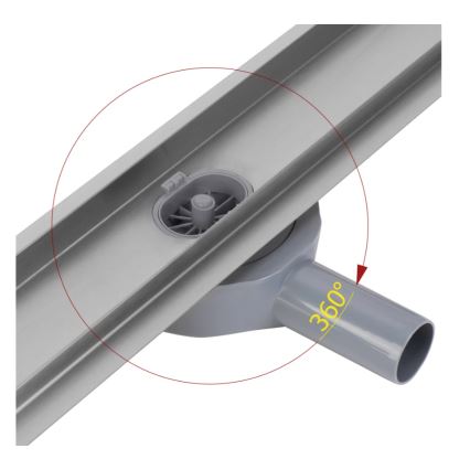 REA-G5808 - Odtokový žľab NEOX PRO 70 cm z nerezovej ocele