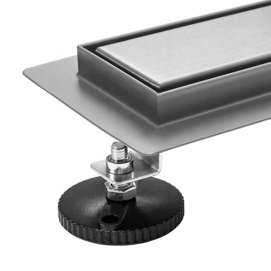 REA-G5810 - Odtokový žľab NEOX PRO 90 cm, niklový