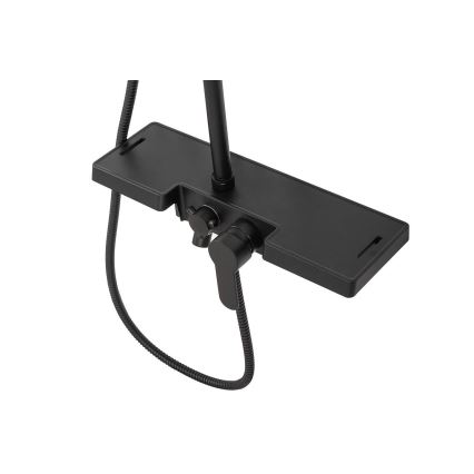 REA-P0636 - Sprchová súprava s batériou BRAVO matná čierna