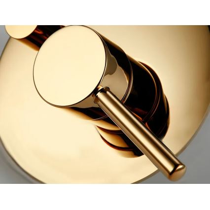 REA-P4110 - Sprchová súprava s podomietkovou batériou LUNGO zlatá