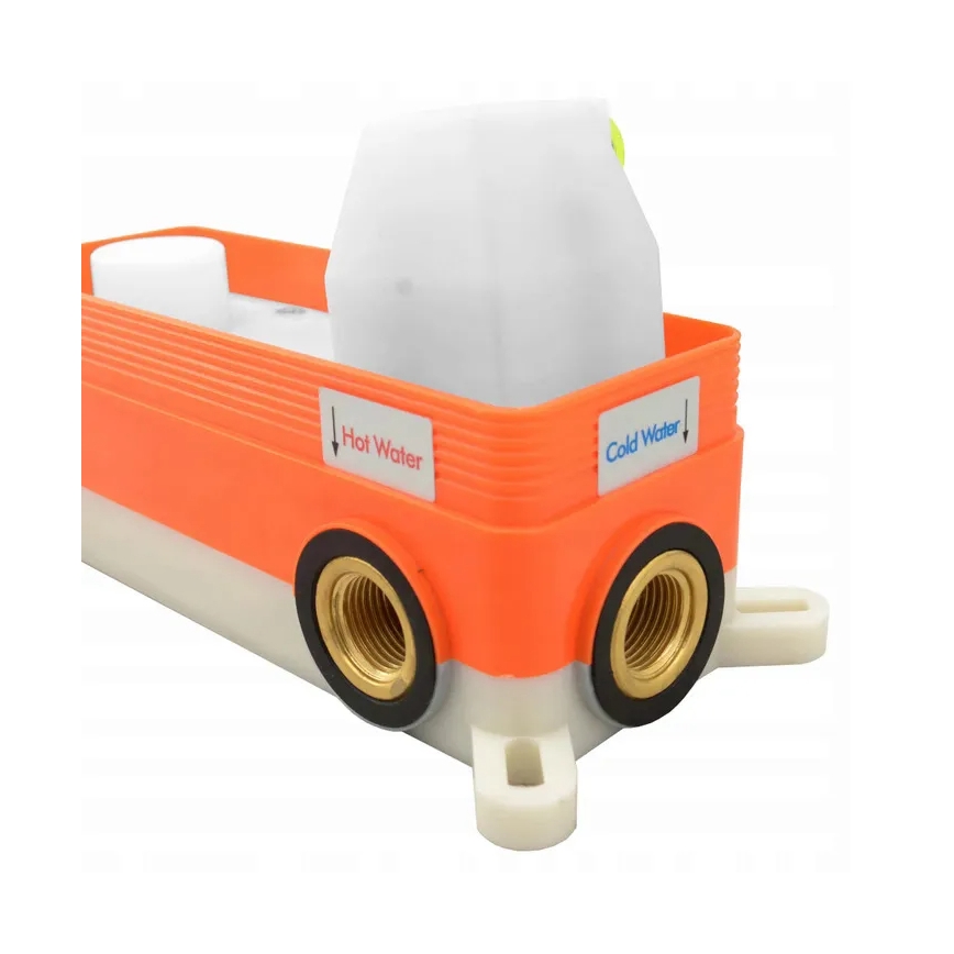 REA-P4110 - Sprchová súprava s podomietkovou batériou LUNGO zlatá