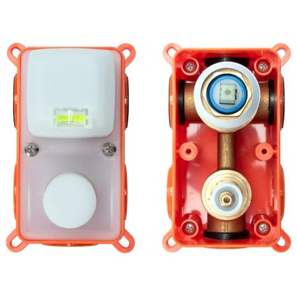 REA-P4160 - Sprchová súprava s podomietkovou batériou LUNGO v brúsenom zlate