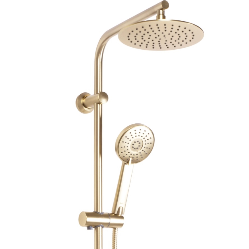 REA-P8413 - Sprchová súprava s termostatickou batériou BLISS v brúsenom zlate