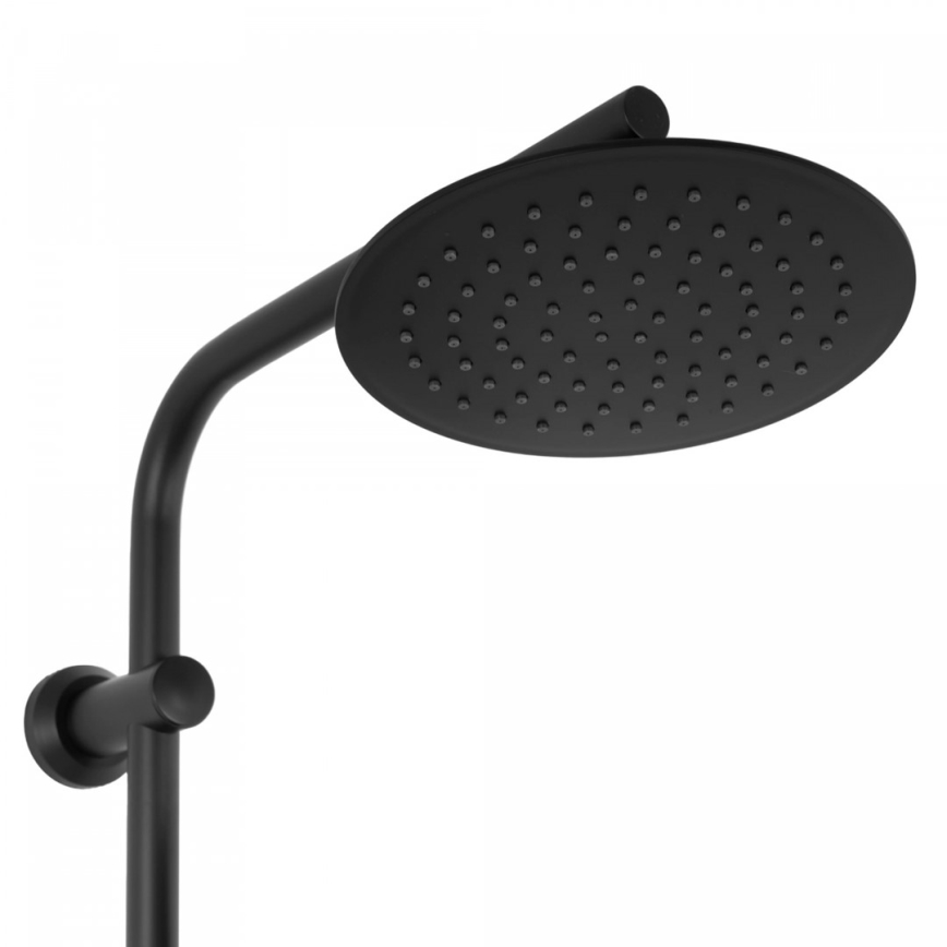 REA-P8804 - Sprchová súprava s termostatickou batériou BLISS v matnej čiernej