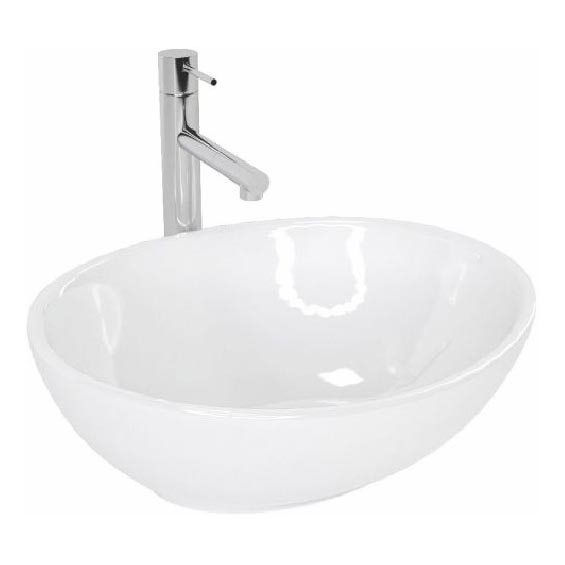 REA-U0133 - Nadpultové umývadlo SOFIA 34,5x41 cm keramika/lesklá biela