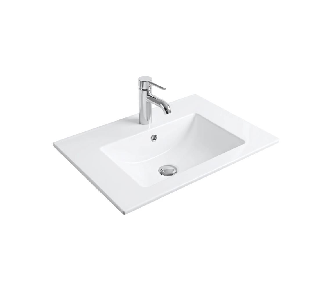 REA-U0190 - Zapustené umývadlo DAFNE 46,5x72 cm keramika/lesklá biela REA-U0190