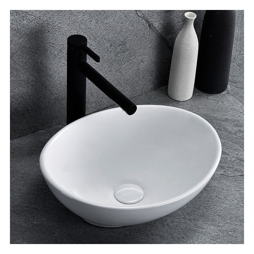 REA-U0623 - Umývadlo na dosku SOFIA MINI 27x34 cm keramika/lesklá biela