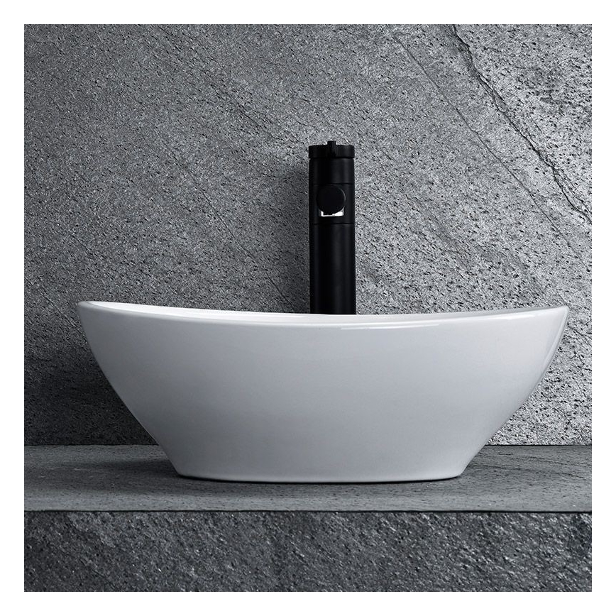 REA-U0623 - Umývadlo na dosku SOFIA MINI 27x34 cm keramika/lesklá biela