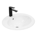 REA-U4122 - Zapustené umývadlo DALIA 46x51,5 cm keramika/lesklá biela