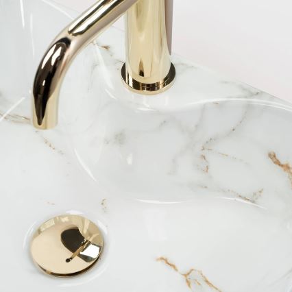 REA-U6504 - Umývadlo na dosku KELLY MINI 31x41 cm keramika/imitácia kameňa