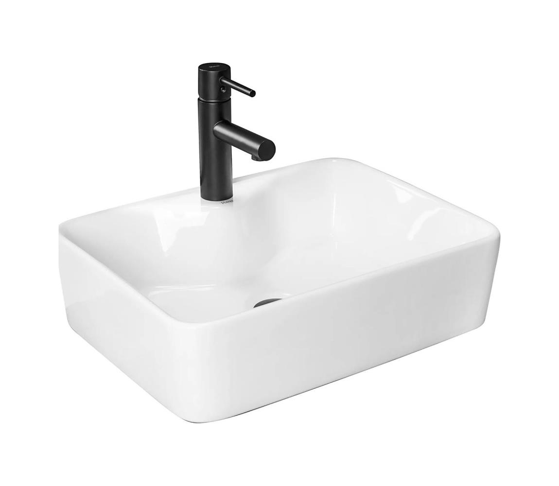 REA-U6524 - Umývadlo na dosku KELLY 38x49 cm keramika/lesklá biela REA-U6524