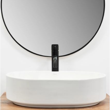 REA-U6563 - Umývadlo na dosku NADIA 38x50 cm keramika/lesklá biela