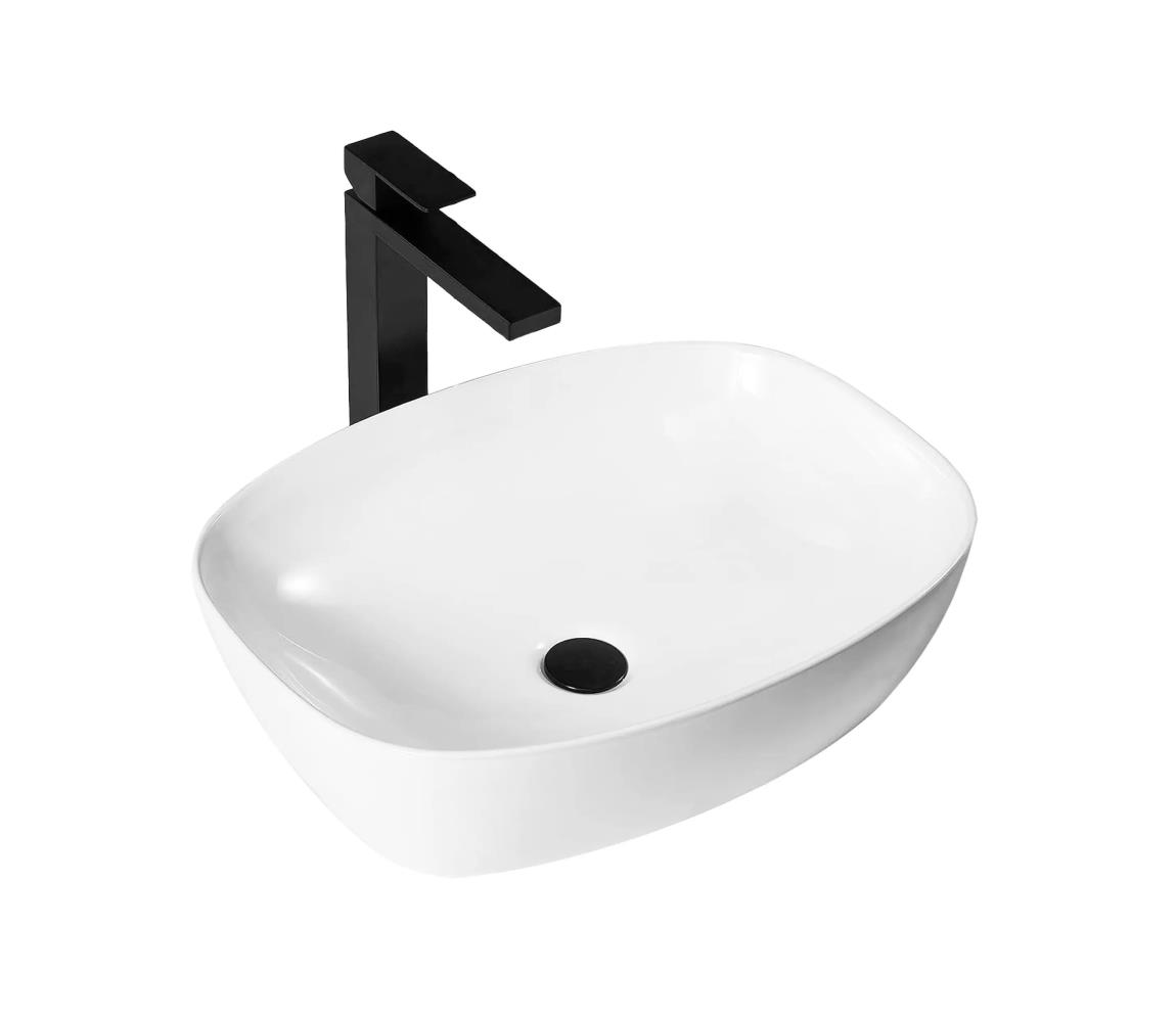 REA-U6616 - Umývadlo na dosku FREJA 39,5x51 cm keramika/biela REA-U6616