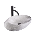 REA-U6651 - Umývadlo na dosku ROXY 31x49 cm keramika/sivá/imitácia kameňa