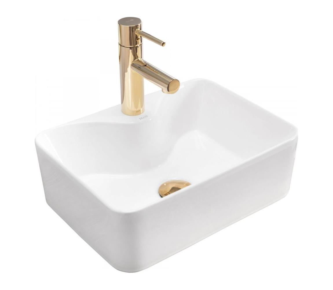 REA-U8196 - Umývadlo na dosku KELLY MINI 31x41 cm keramika/lesklá biela REA-U8196
