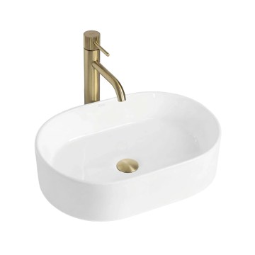 REA-U9249 - Umývadlo na dosku NADIA 32x46 cm keramika/lesklá biela