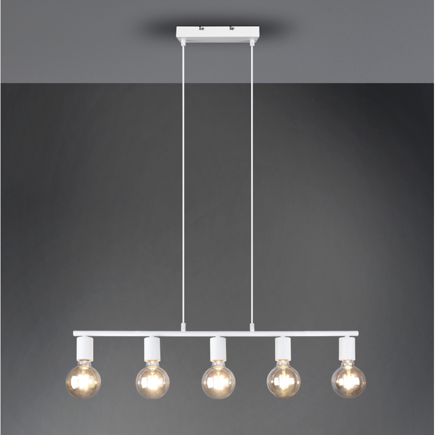 Reality - Luster na lanku VANNES 5xE27/40W/230V