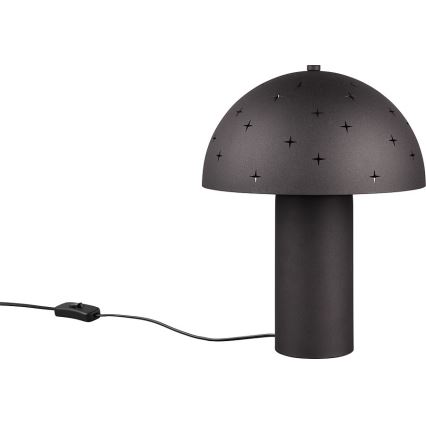 Reality - Stolná lampa SETA 1xE14/28W/230V čierna