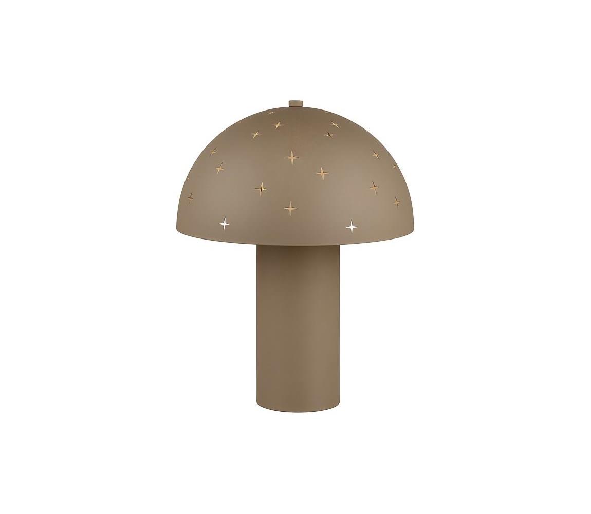 Reality - Stolová lampa SETA 1xE14/28W/230V hnedošedá (taupe) R51361041