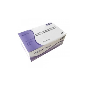 RealyTech - Antigénový COVID-19 Rapid test (saliva) zo slín 20ks