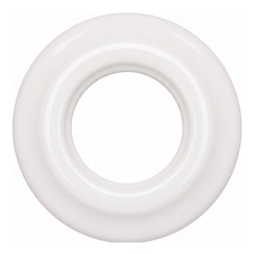 Reblig - Porcelánový retro rámček jednoduchý biely