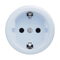 Reblig - Retro domová zásuvka SCHUKO 230V/16A bez rámčeka, modrá